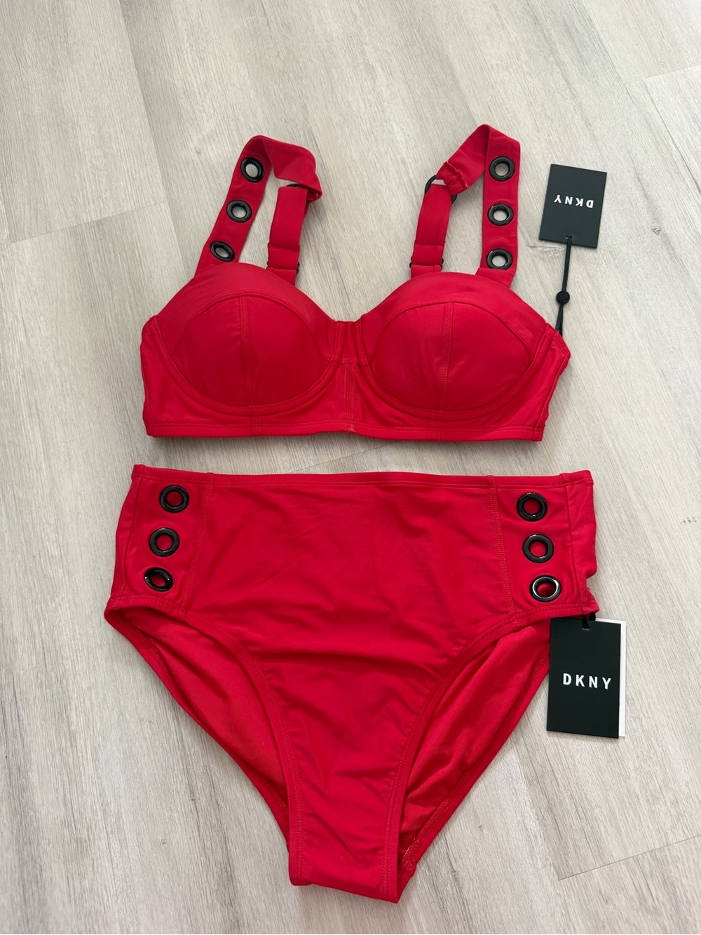 DKNY Red Bikini